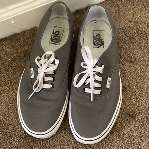 Gray Vans - Authentic Core Classic